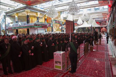 تجديد الولاء وتعزية الامام الحجة عجل الله فرجه الشريف في يوم 17 محرم