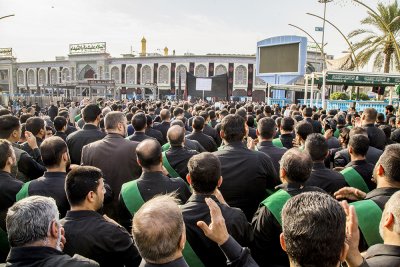 خدمة أبي الفضل قسم شؤون المعارف ينادون واه محمداه