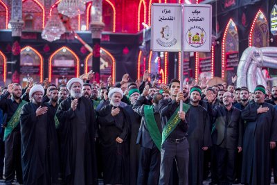 خدمة أبي الفضل قسم شؤون المعارف ينادون واه محمداه