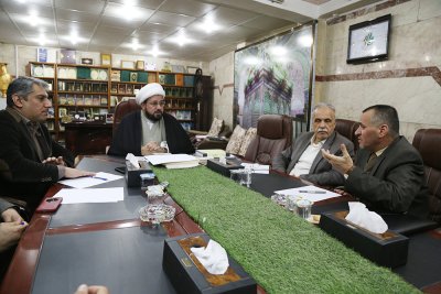 مجلة " عين الهدى " تعقد اجتماعها الاول في رحاب أبي الفضل العباس (عليه السلام)