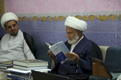 زيارة السيد رئيس قسم شؤون المعارف الإسلاميّة والإنسانيّة فضيلة الشيخ عمّار الهلاليّ ومعاونه فضيلة الشيخ علي الأسديّ إلى مركز تراث الحلّة