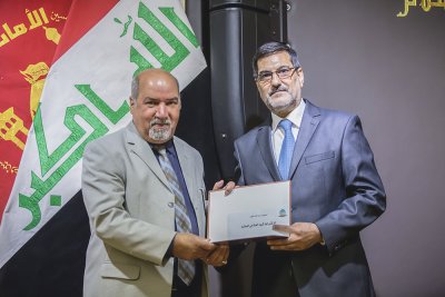 بمناسبة الذكرى الثالثة والخمسين لرحيله ...  مركز تراث كربلاء يستعرض موروث العلّامة السيد هبة الدين الحسيني الشهرستاني 