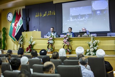 بمناسبة الذكرى الثالثة والخمسين لرحيله ...  مركز تراث كربلاء يستعرض موروث العلّامة السيد هبة الدين الحسيني الشهرستاني 