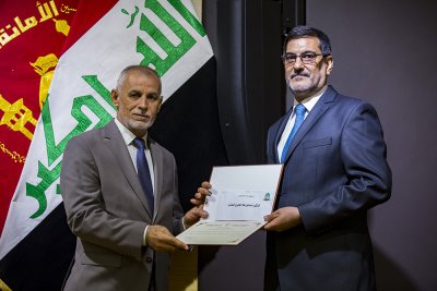 بمناسبة الذكرى الثالثة والخمسين لرحيله ...  مركز تراث كربلاء يستعرض موروث العلّامة السيد هبة الدين الحسيني الشهرستاني 