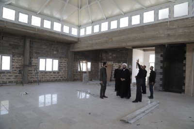 رئيس القسم يزور معهد القرآن الكريم النسوي في النجف  ويتابع الدورات القرآنية ويتفقد أعمال البناية الجديدة ويلتقى بكادر مجلة نفحات 