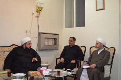 وفدٌ من العتبة العبّاسيّة المقدسة يزور مدينة قم المقدسة للتواصل مع العلماء والمؤسسات والمراكز المختصّة بإحياء التراث