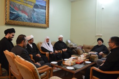 وفدٌ من العتبة العبّاسيّة المقدسة يزور مدينة قم المقدسة للتواصل مع العلماء والمؤسسات والمراكز المختصّة بإحياء التراث