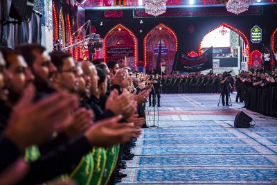 موكب الامام الحسين(ع) خدمة العتبتين المقدستين الحسينية والعباسية بمناسبة استشهاد الامام الحسن المجتبى(عليه السلام)	