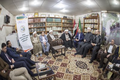 رئيس قسم شؤون المعارف الإسلامية والإنسانية يستقبل وفداً من المجمع الفقهي العراقي
