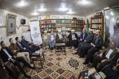 رئيس قسم شؤون المعارف الإسلامية والإنسانية يستقبل وفداً من المجمع الفقهي العراقي