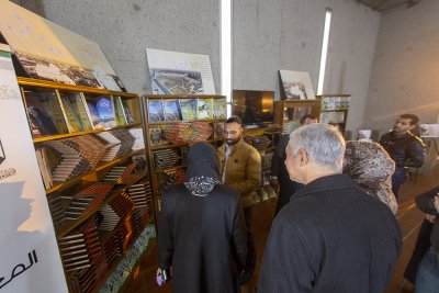 مشاركة فعالة لقسم شؤون المعارف الإسلامية والإنسانية في المعرض السنوي للكتاب بجامعة بغداد