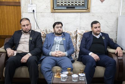 وفد من مركز تراث سامراء يزور قسم شؤون المعارف الاسلامية والإنسانية