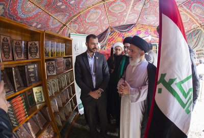 قسم شؤون المعارف الاسلامية والانسانية يشارك في مهرجان (الشهادة السنوي الثامن ) في محافظة واسط