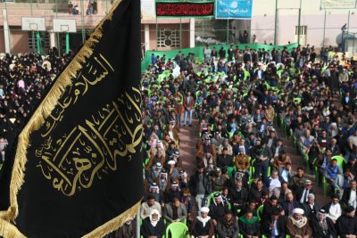قسم شؤون المعارف الاسلامية والانسانية يشارك في مهرجان (الشهادة السنوي الثامن ) في محافظة واسط
