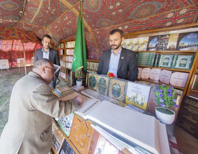 قسم شؤون المعارف الاسلامية والانسانية يشارك في مهرجان (الشهادة السنوي الثامن ) في محافظة واسط