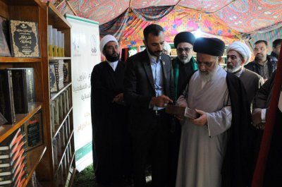 قسم شؤون المعارف الاسلامية والانسانية يشارك في مهرجان (الشهادة السنوي الثامن ) في محافظة واسط