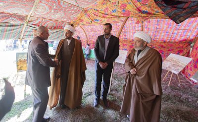 قسم شؤون المعارف الاسلامية والانسانية يشارك في مهرجان (الشهادة السنوي الثامن ) في محافظة واسط