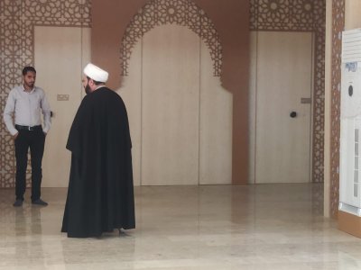 متابعاً لأعماله ومناهجه القرآنية ..  رئيس قسم شؤون المعارف الإسلامية والإنسانية يزور معهد القرآن الكريم النسوي في النجف