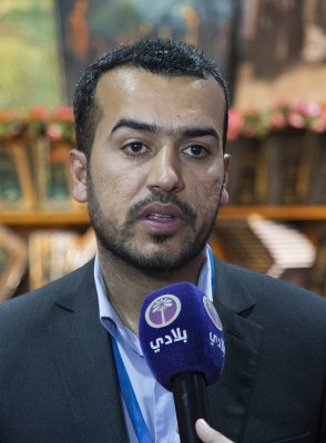 جناح قسم شؤون المعارف الاسلامية والانسانية في معرض بغداد الدولي للكتاب
