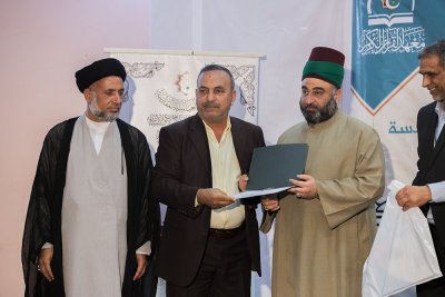 بمناسبة مرور أربعة أعوام على تأسيس معهد القرآن الكريم فرع الهندية ، قسم شؤون المعارف الاسلامية والإنسانية يقيم مهرجاناً قرآنياً 