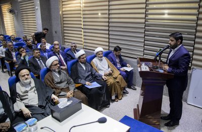 قسم شؤون المعارف الإسلامية والإنسانية يحضر احتفال العتبة العلوية المقدّسة بذكرى صدور مجلّة مخطوطاتنا