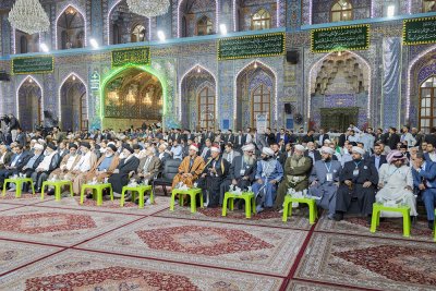 احتفاءً بذكرى ولادة الإمام الحسين والأنوار المحمّديّة – صلوات الله وسلامه عليهم- انطلقت فعاليات مهرجان ربيع الشهادة الدولي الخامس عشر