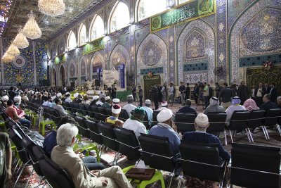 احتفاءً بذكرى ولادة الإمام الحسين والأنوار المحمّديّة – صلوات الله وسلامه عليهم- انطلقت فعاليات مهرجان ربيع الشهادة الدولي الخامس عشر