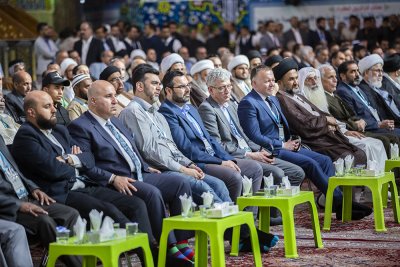 احتفاءً بذكرى ولادة الإمام الحسين والأنوار المحمّديّة – صلوات الله وسلامه عليهم- انطلقت فعاليات مهرجان ربيع الشهادة الدولي الخامس عشر