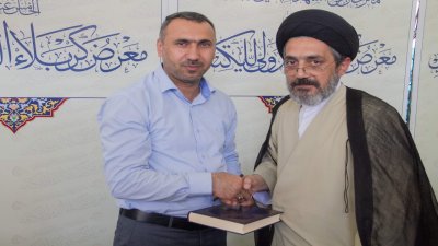 معرض كربلاء الدولي للكتاب يشهد حفل توقيع كتاب (إبانة الوسن عن مكتبة أبي محمّد الحسن) الصادر عن قسم شؤون المعارف الإسلاميّة والإنسانيّة