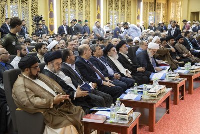 جانب من وقائع المؤتمر العلميّ الدوليّ الموسوم العلامةُ الشيخ آقا بُزرك الطهراني وأثرهُ في إحياء التراث الإسلاميّ