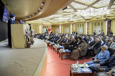 جانب من وقائع المؤتمر العلميّ الدوليّ الموسوم العلامةُ الشيخ آقا بُزرك الطهراني وأثرهُ في إحياء التراث الإسلاميّ