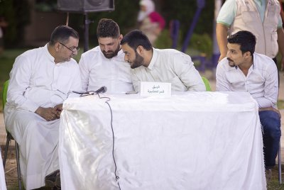 اليوم الرابع من المسابقة التراثيّة الفرقيّة الرمضانيّة يسفر عن فوز فريقي قمر العشيرة ومعهد القرآن على فريقي هيأة أحباب العباس وهيأة عشاق العباس -عليه السلام-