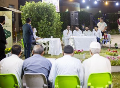 اليوم الرابع من المسابقة التراثيّة الفرقيّة الرمضانيّة يسفر عن فوز فريقي قمر العشيرة ومعهد القرآن على فريقي هيأة أحباب العباس وهيأة عشاق العباس -عليه السلام-
