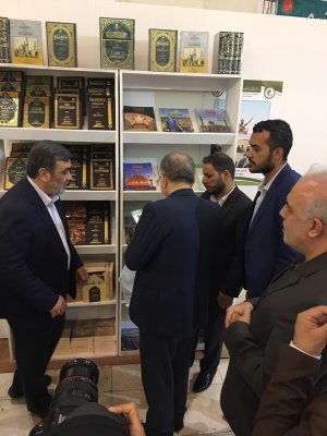 قسم شؤون المعارف الإسلامية والإنسانية يشارك في معرض طهران الدولي للقرآن الكريم