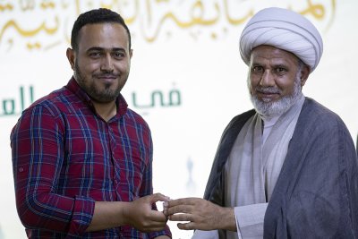 انطلاق فعّاليات  المرحلة الثانية   من (المُسابقةُ التُراثيةُ الفرقيةُ الرمضانيةُ ) التي يُقيمها قسم شؤون المعارف الإسلامية والإنسانية في العتبة العباسيّة المقدّسة طيلة أيام شهر رمضان المبارك في مجمع العباس -عليه السلام - السكني 
