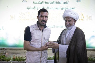 ضمن المرحلة الثالثة من المسابقة التراثيّة الفرقيّة ، فوز فريقي راعي الجود وباب الحوائج 