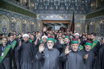خَدَمةُ العتبتين المقدّستين يعزّون الإمام الحسين وأخاه أبا الفضل في ذكرى استشهاد أبيهما أمير المؤمنين علي بن ابي طالب (عليهم السلام)