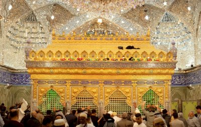 تقرير مصور يُبيّن التفاصيل الدقيقة للجهة الجنوبيّة من شباك ضريح المولى أبي الفضل عليه السّلام