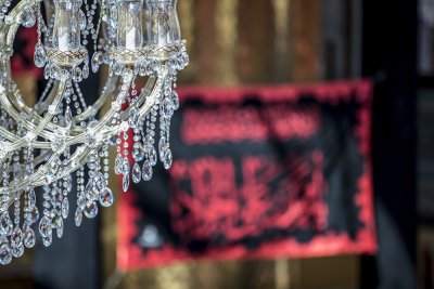 العتبة العباسية المقدسة تتشح بالسواد حزناً على استشهاد الإمام محمد الجواد (ع)