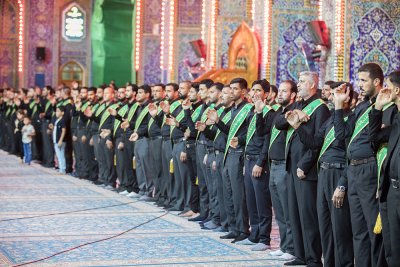 خَدَمةُ العتبتين المقدّستين يعزّون الإمام الحسين وأخاه أبا الفضل (عليهما السلام) في ذكرى استشهاد الإمام محمد الجواد  (عليه السلام) 