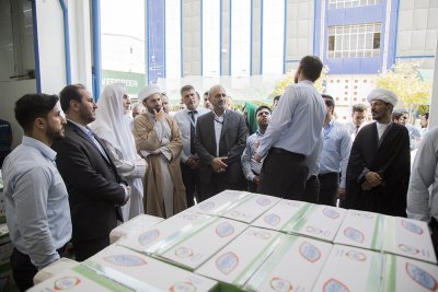 من أجل الاطلاع على مشاريع العتبة العباسية المقدسة ... منتسبو قسم شؤون المعارف الإسلامية والإنسانية يزورن عدداً من منشآت العتبة 