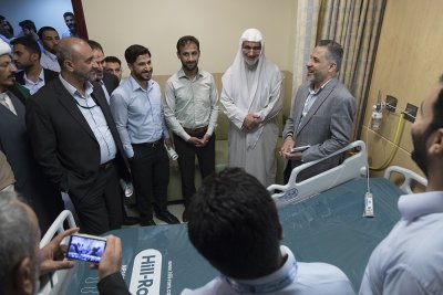 من أجل الاطلاع على مشاريع العتبة العباسية المقدسة ... منتسبو قسم شؤون المعارف الإسلامية والإنسانية يزورن عدداً من منشآت العتبة 