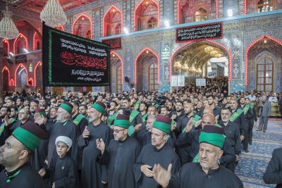 خَدَمةُ العتبتين المقدّستين يعزّون الإمام الحسين وأخاه أبا الفضل (عليهما السلام) في ذكرى استشهاد الإمام محمد الباقر (عليه السلام)