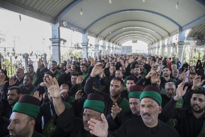 خَدَمةُ العتبتين المقدّستين يعزّون الإمام الحسين وأخاه أبا الفضل (عليهما السلام) في ذكرى استشهاد الإمام محمد الباقر (عليه السلام)