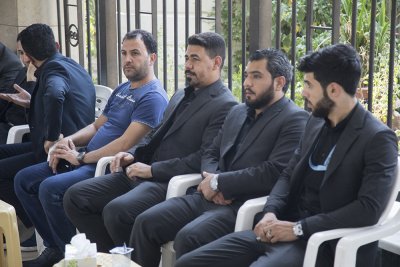 قسم شؤون المعارف الإسلامية والإنسانية يشارك في مجلس عزاء شهداء ركضة طويريج