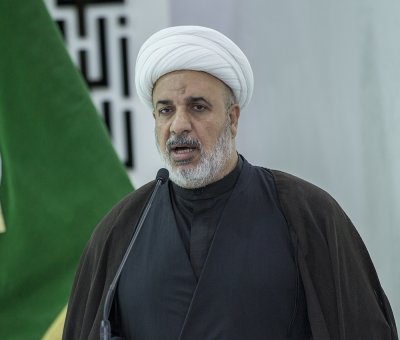رئيس قسم شؤون المعارف الإسلامية والإنسانية يشارك في  الاحتفاء الذي أقامته العتبة الحسينية المقدسة بالسيد عبد الرزاق المقرم 