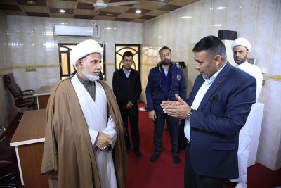 للاطلاع على خطة عمله ورؤيته المستقبلية.. معاون رئيس قسم شؤون المعارف الإسلامية والإنسانية يتفقد  مركز تراث الجنوب 