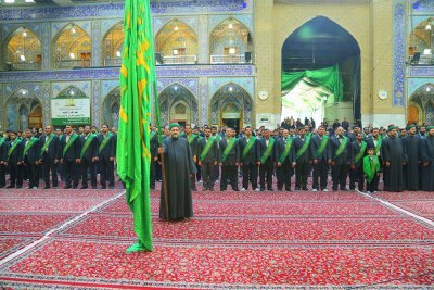 الممارسة العبادية في صحن ابي الفضل العباس (عليه السلام)