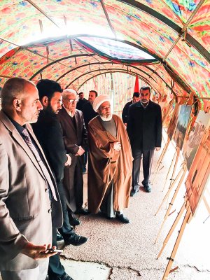 قسمُ شؤون المعارف الإسلاميّة والإنسانيّة يشارك في المهرجان السنويّ لشهادة السيدة فاطمة الزهراء –عليها السلام- في ناحية الدبّوني