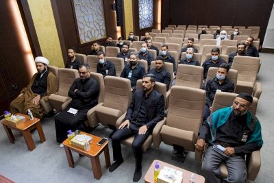 سماحة السّيد ليث الموسوي: يُشيد بجهودِ قسمِ المعارفِ في برنامج (أجر الرسالة)